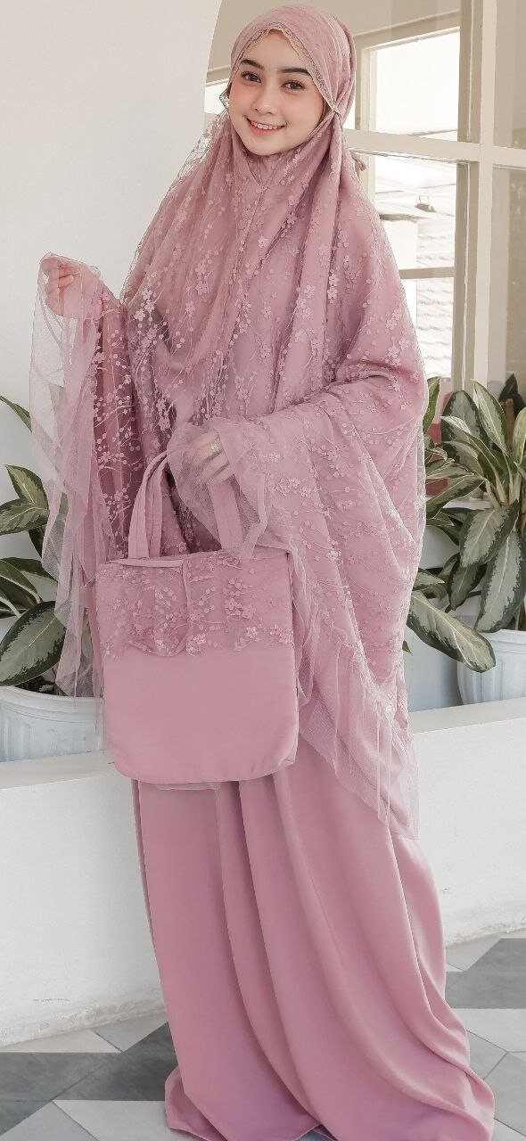 Mukena Rusia Nudepink