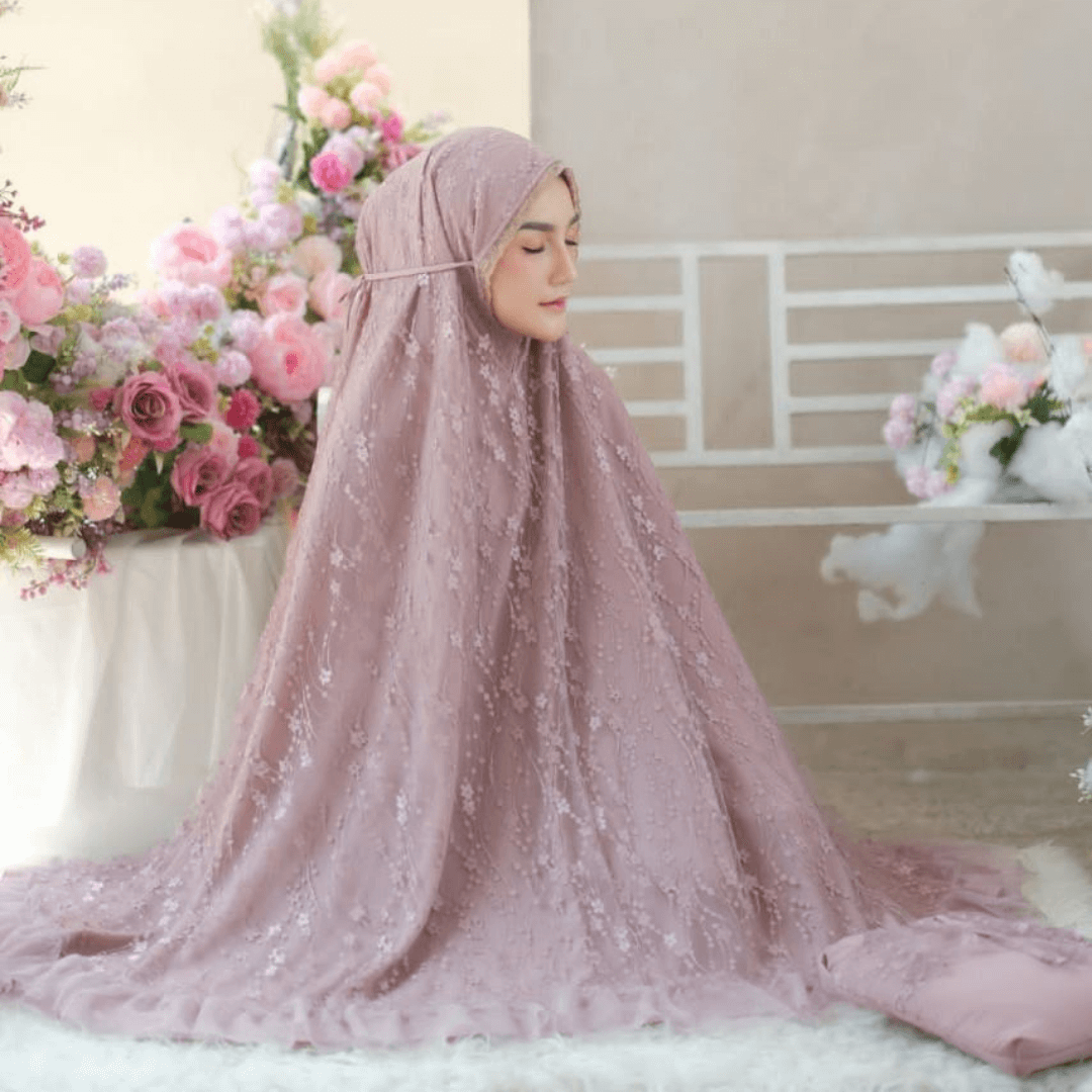 Mukena Rusia Nudepink