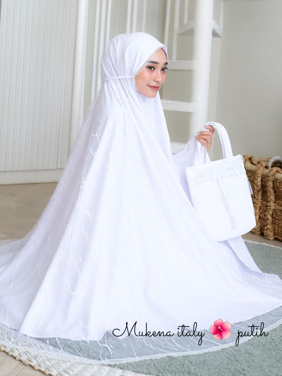 Mukena Italy Putih