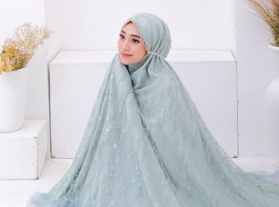 Mukena Rusia Green Mint