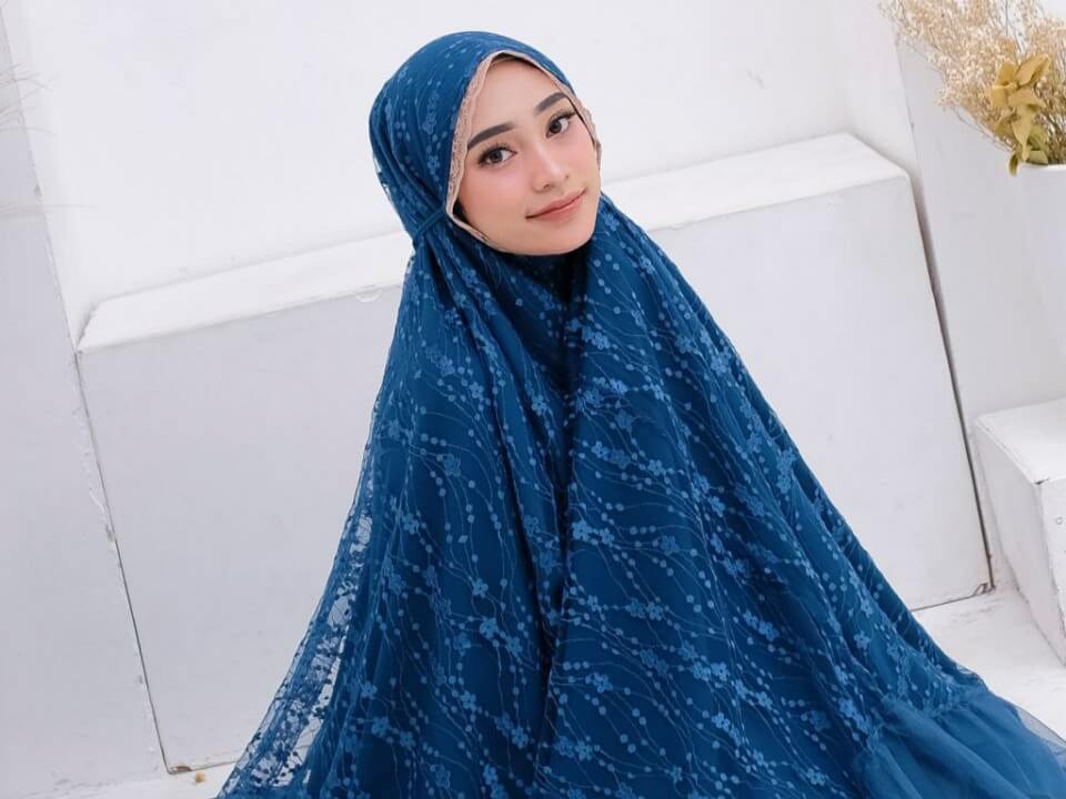 Mukena Rusia Dark Tosca