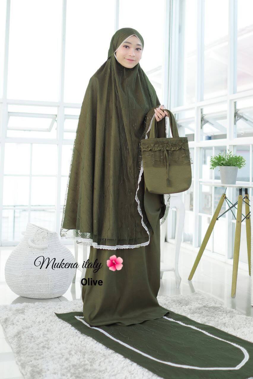 Mukena Italy Olive