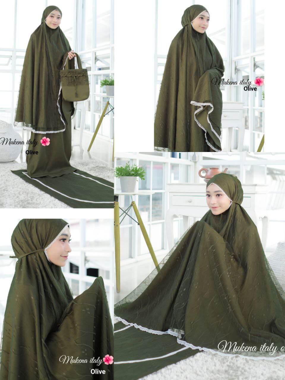 Mukena Italy Olive