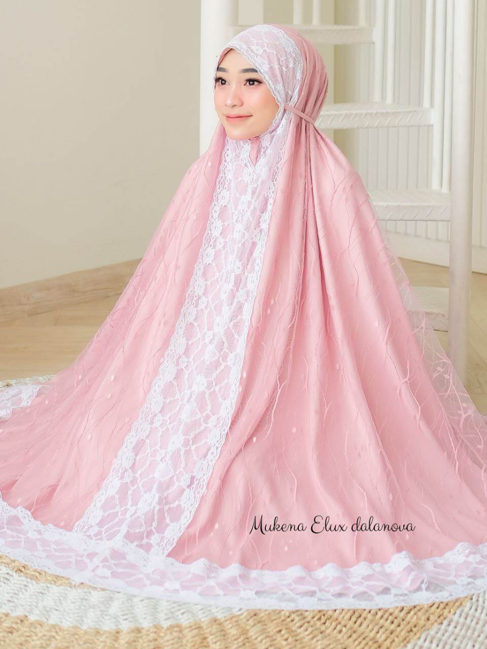 Mukena Elux Dusty Pink