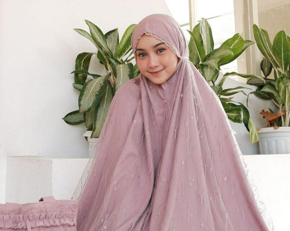 Mukena Italy Nude Pink