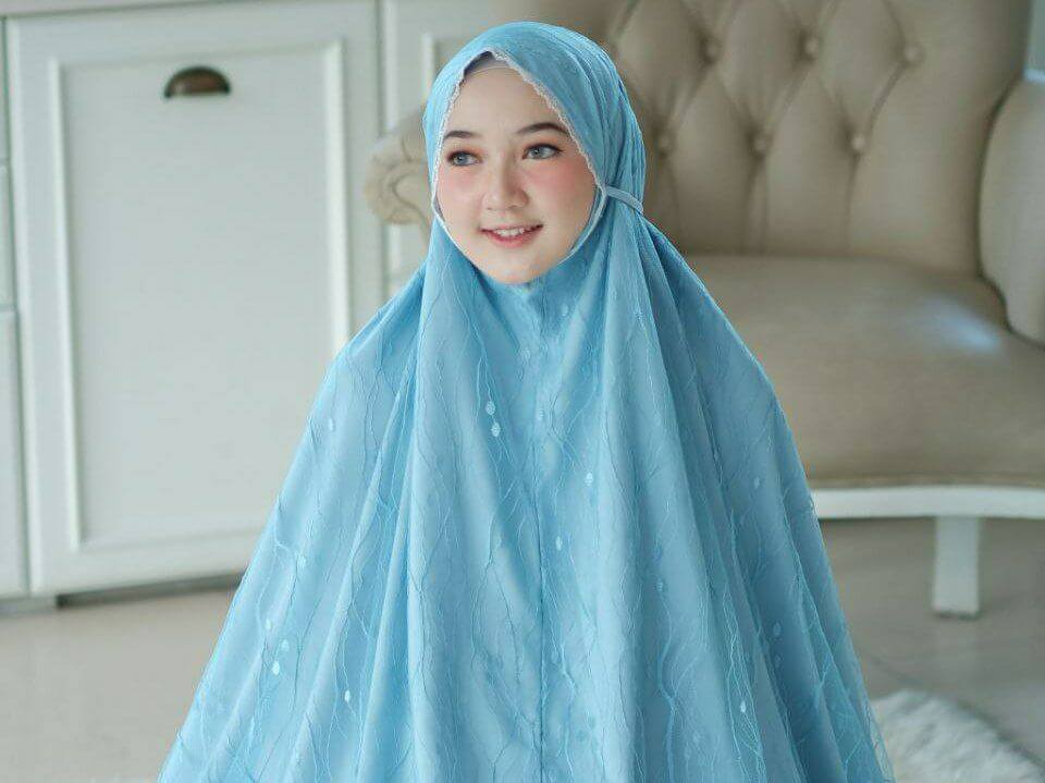 Mukena Italy Powder Blue