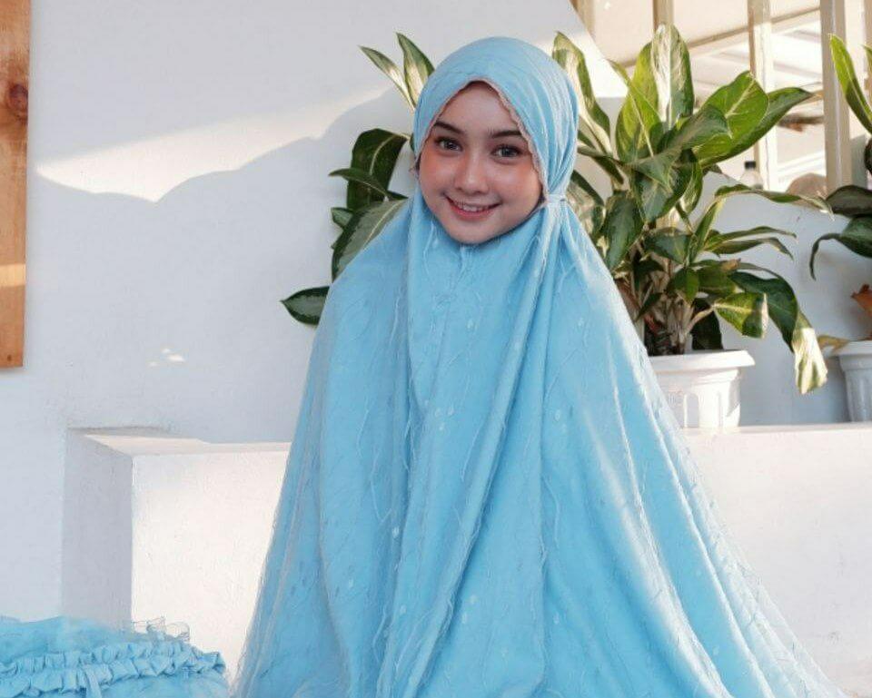 Mukena Italy Blue Mint