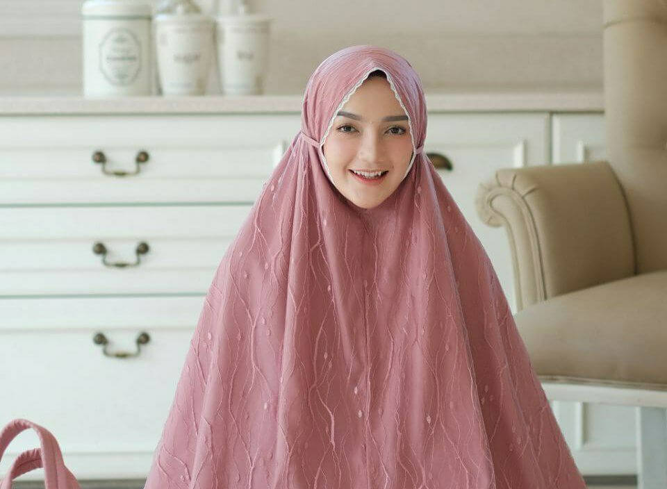Mukena Italy Mauve Pink